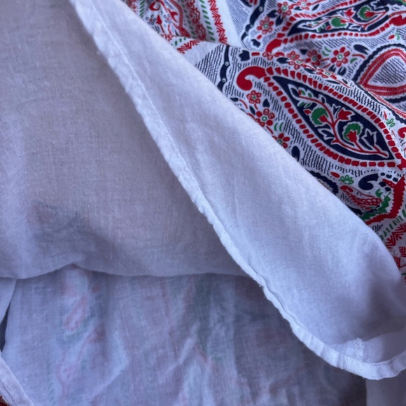 Planet Funk Boho Hippi Women's Tank Blouse , Crocheted Top  Size  Medium - Picture 4 of 6